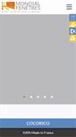 Mobile Screenshot of mondialfenetres.fr